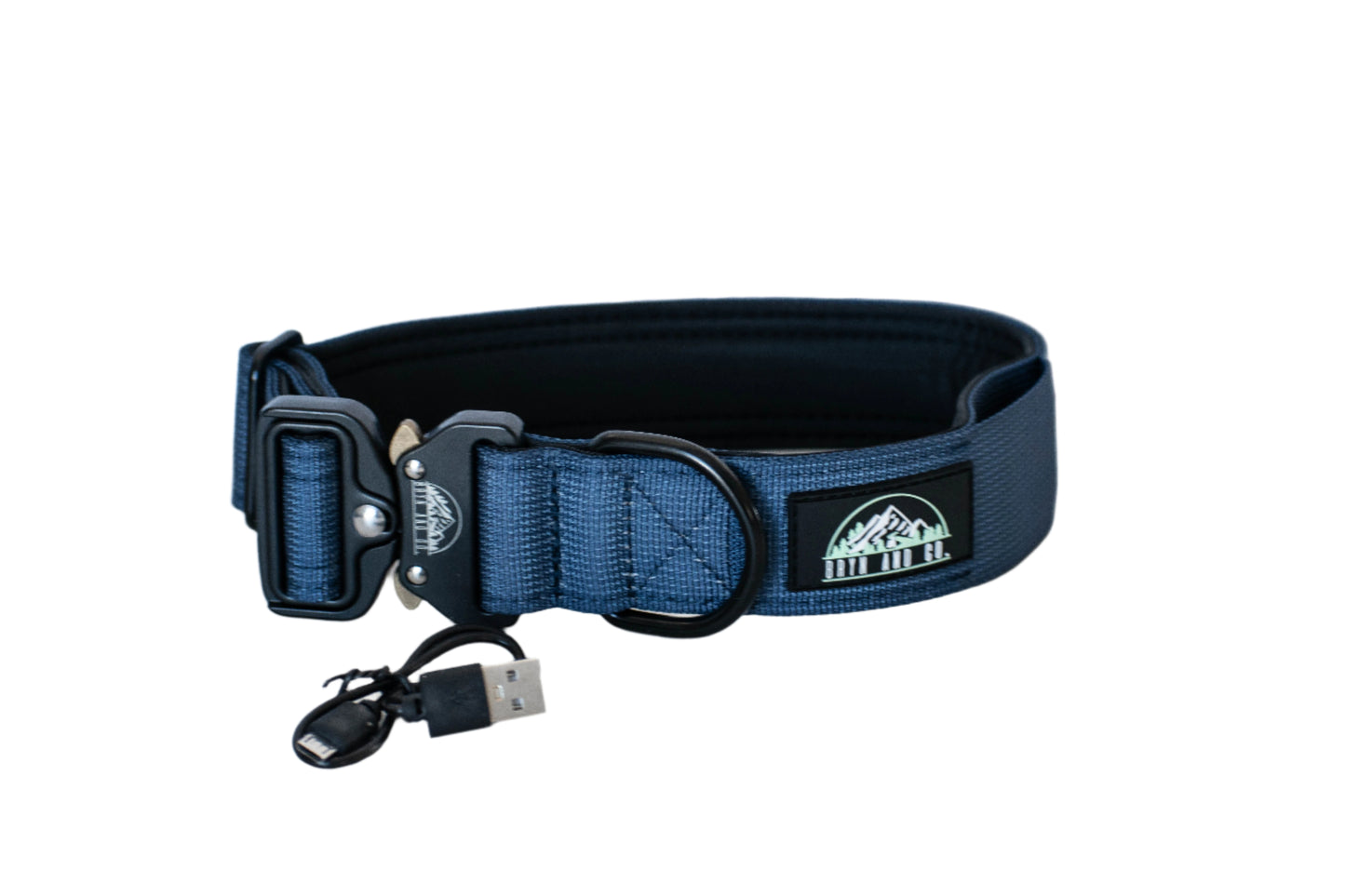 Slate Blue Core 25 LED Collar