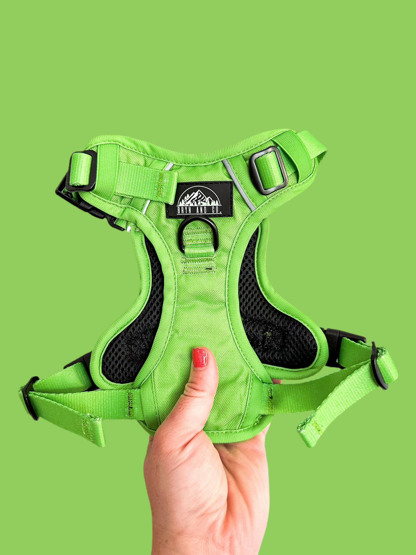 Lime Green Neon Chroma Wander Harness