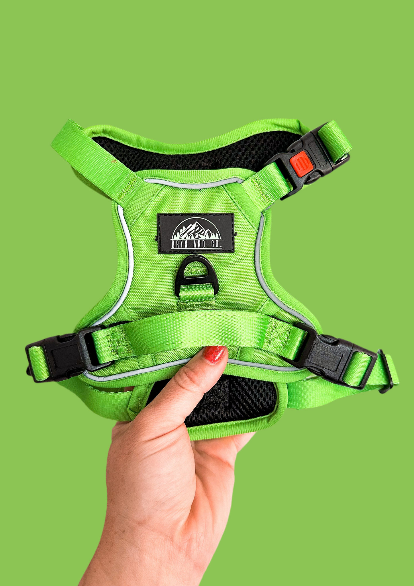 Lime Green Neon Chroma Wander Harness