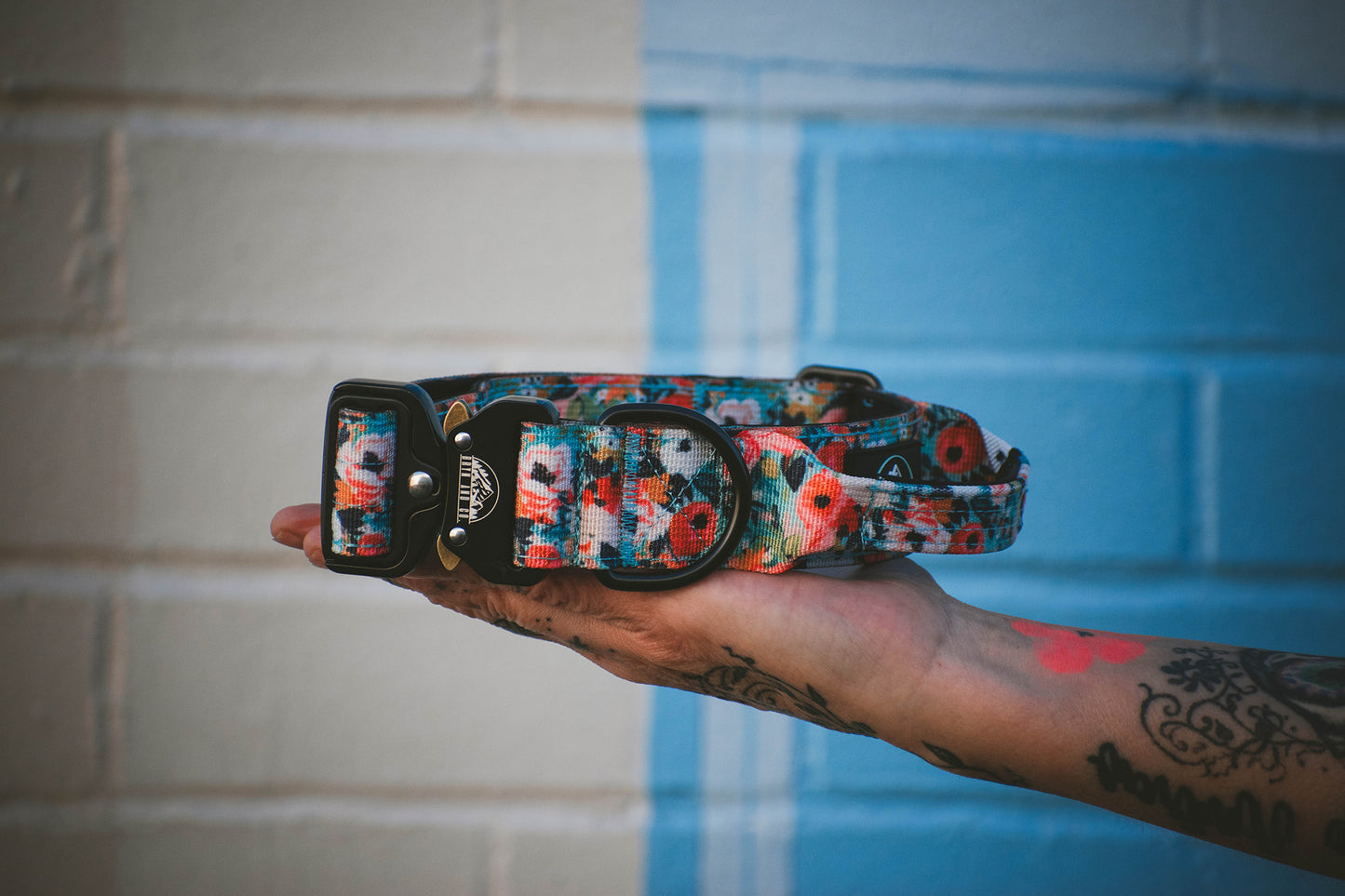 Pretty in Floral Tactical Collar