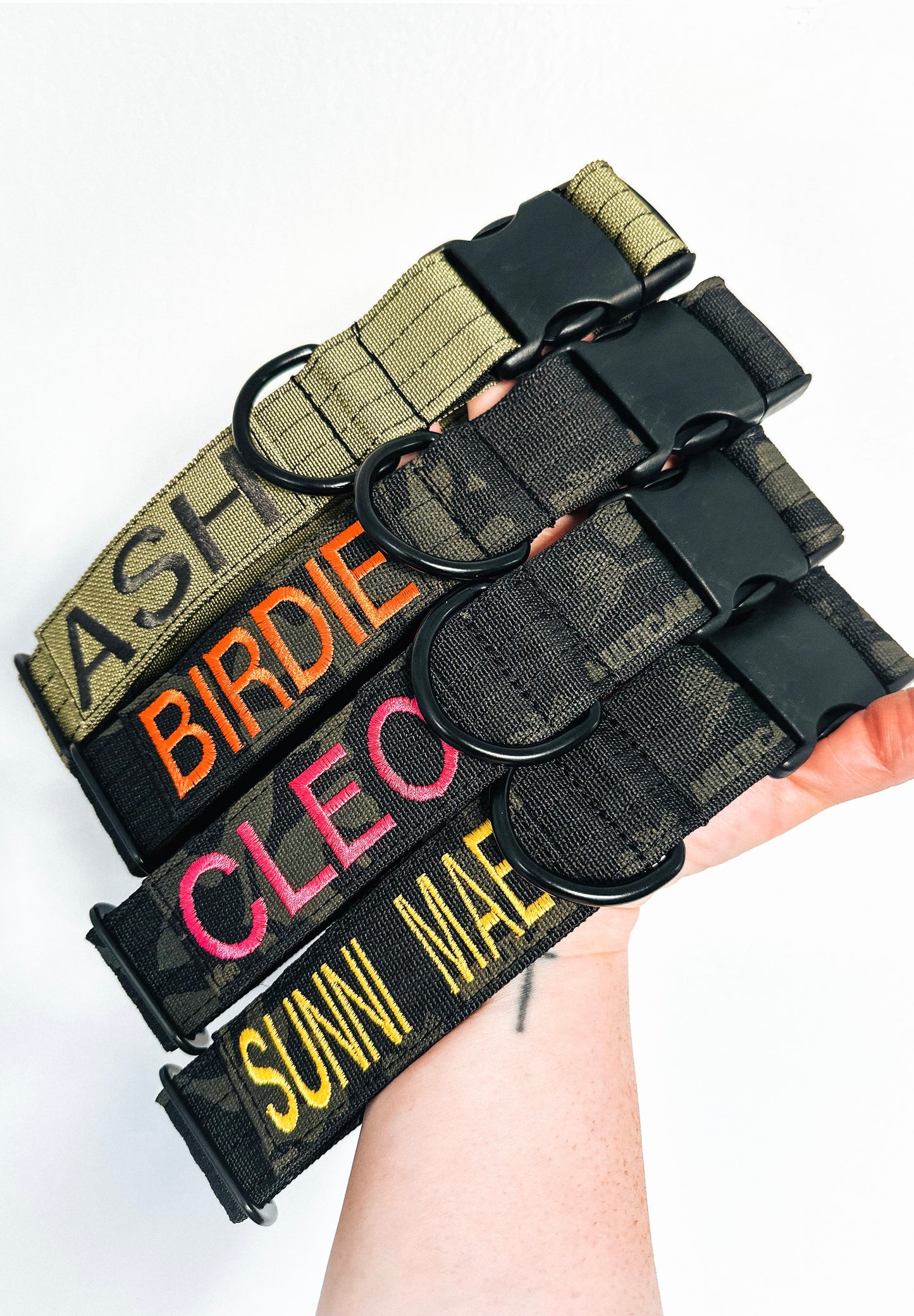 Personalized Military Collar