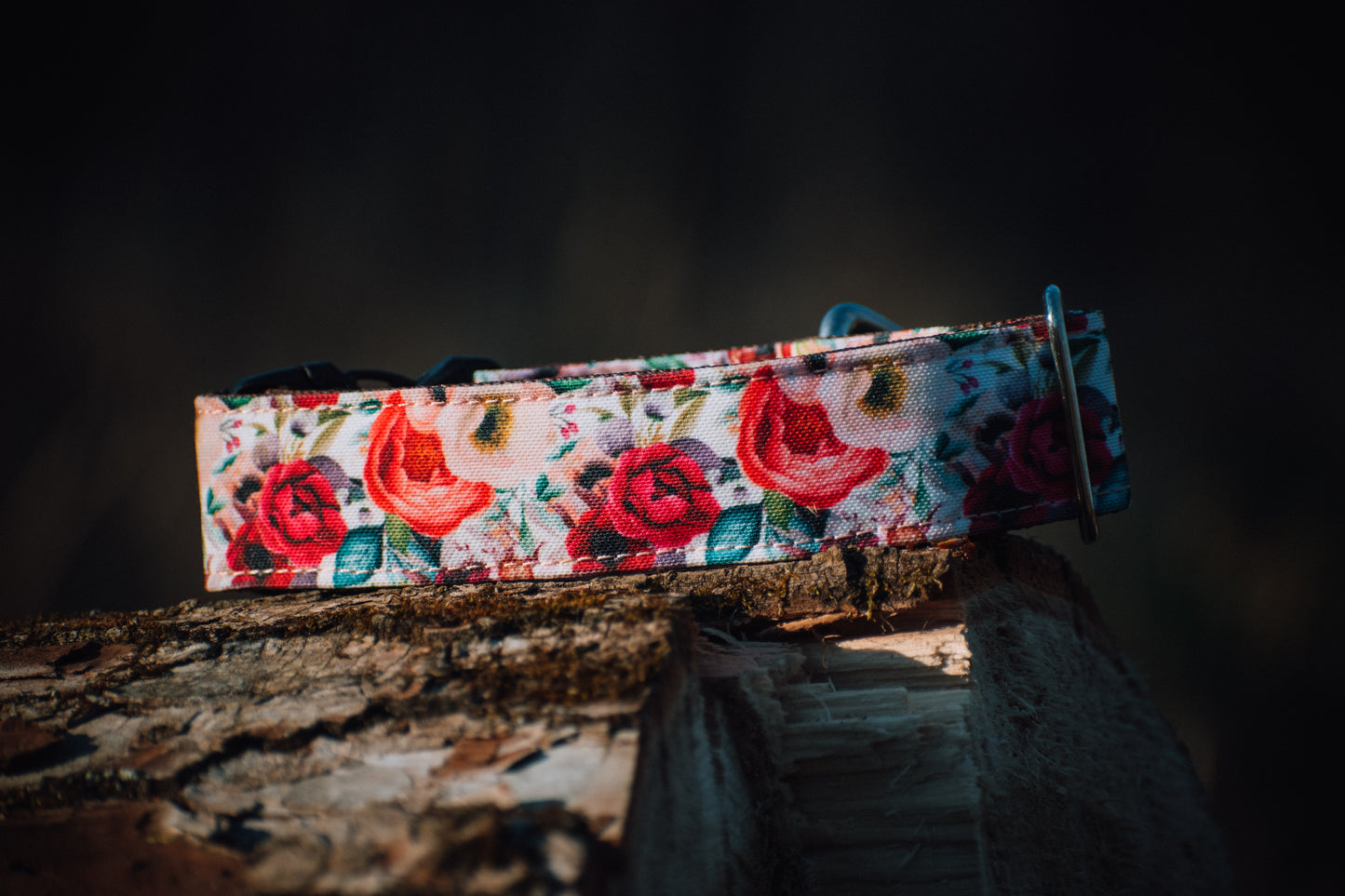 Holly Berry Christmas Floral Eco Collar