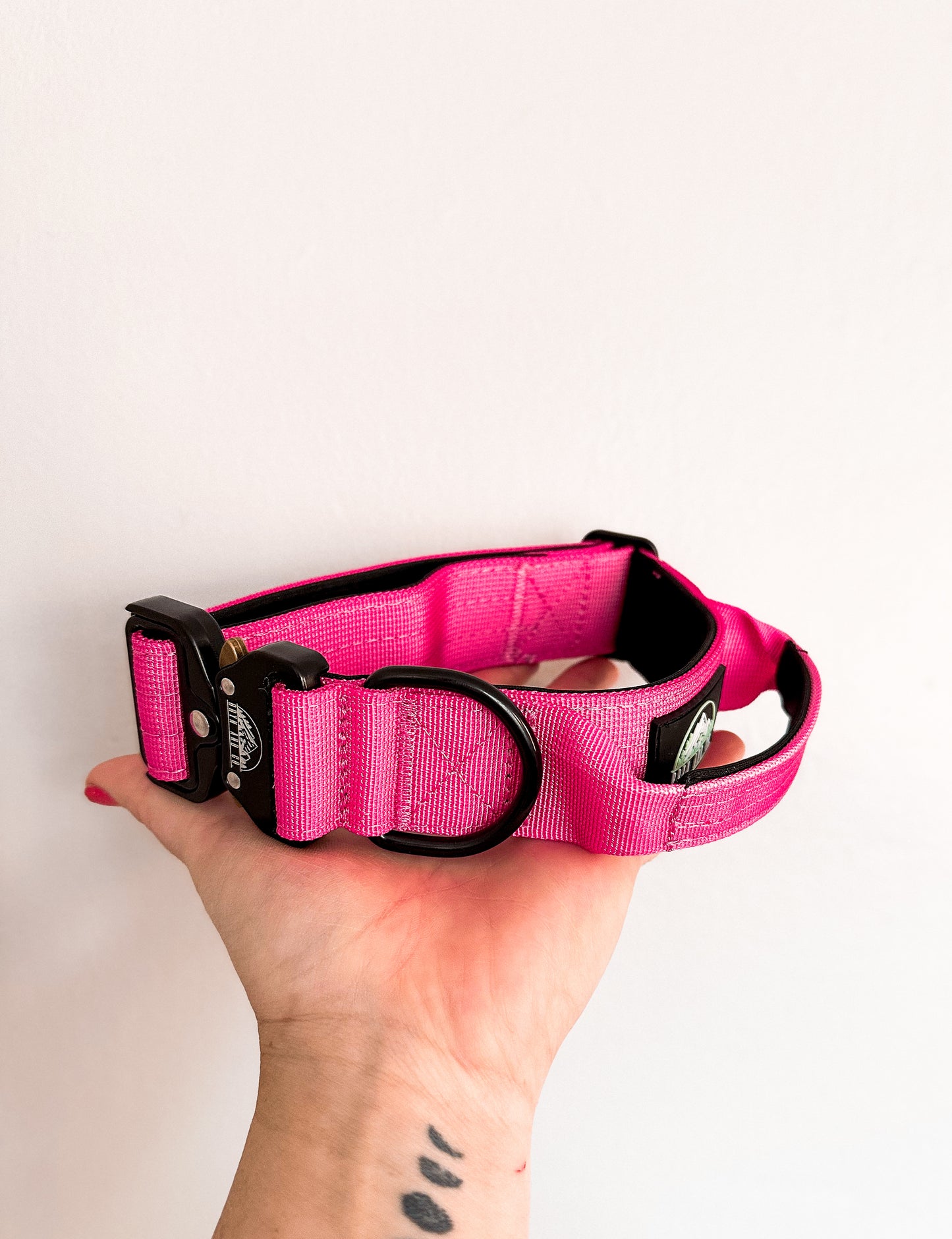 Fuschia Pink Neon Chroma Tactical Collar