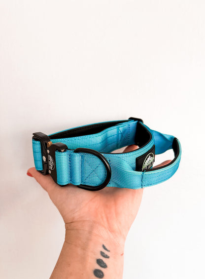 Pacific Blue Neon Chroma Tactical Collar