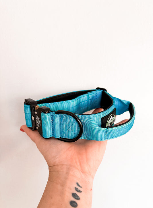 Pacific Blue Neon Chroma Tactical Collar