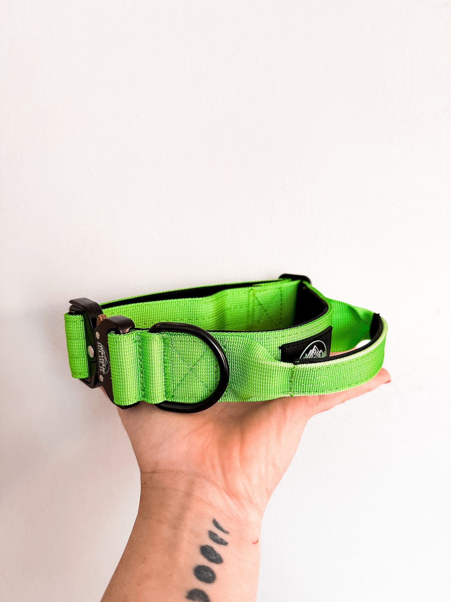 Lime Green Neon Chroma Tactical Collar