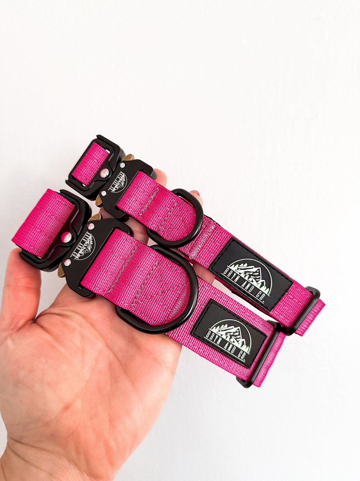 Fuschia Pink Neon Chroma Tactical Collar