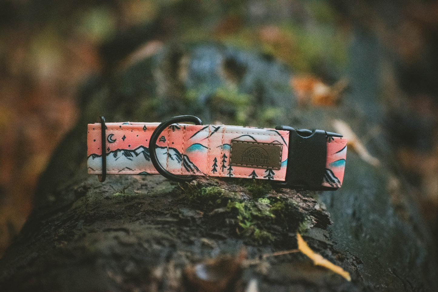 Pink Mountains Eco Collar